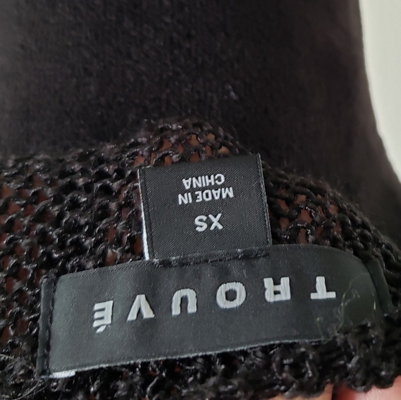 Navy Striped Knit Sweater Trouve - Picture 5 of 6